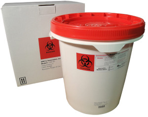 medical waste disposal container